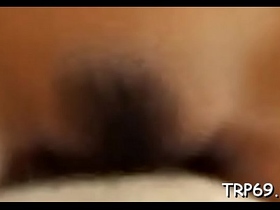 Slutty girl gets pussy nailed