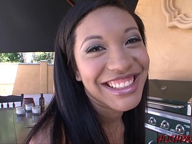 Ebony Babe Rhianna Ryan Wants a Taste of Whitezilla's Cock